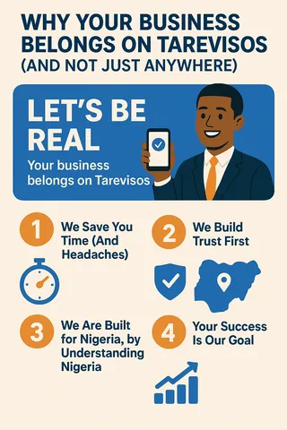 Why Your Business Belongs on Tarevisos (And Not Just Anywhere)